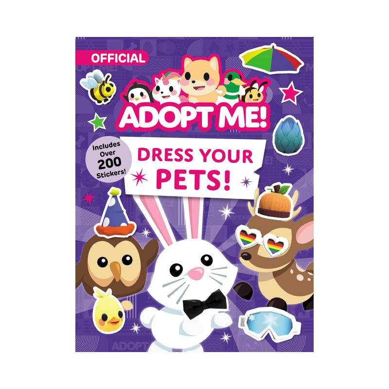 Adopt Me! Dress Your Pets! - by  Uplift Games (Paperback), 1 of 2