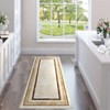 Washable Rug Non Slip Entryway Mat - Soft Accent Throw Rug for Bedroom, Entry, Living Room, Non-Shedding - 4 of 4