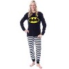 DC Comics Batman Classic Logo Tight Fit Cotton Matching Family Pajama Set - 2 of 3