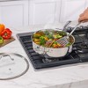 Guy Fieri's Flavortown 5 Qt. Stainless Steel Sautepan with Lid - 2 of 4