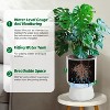 14.2" Tall Planters Set of 2, Large Planter for Outdoor Plants, Flower Pots with Water Level Monitor - 3 of 4