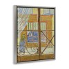 Stupell Industries Van Gogh View of Butcher's Shop Floating Frame Canvas Art - 2 of 4