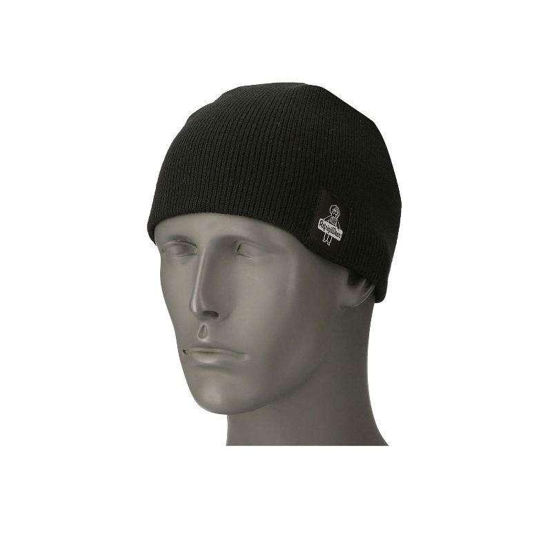 RefrigiWear Men's Acrylic Knit Beanie Winter Cap (Black, One Size), 1 of 4