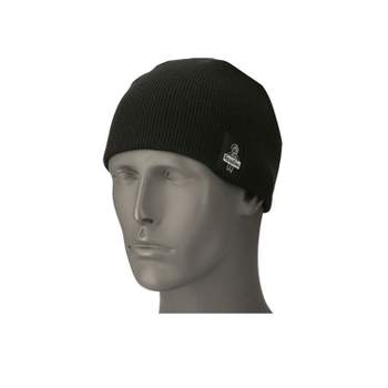 RefrigiWear Men's Acrylic Knit Beanie Winter Cap (Black, One Size)
