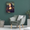 Canvas Wall Art - Taudalpoi  'Mona Lisa Bubble Gum' Wall Art for Living Room, Bedroom, or Office Décor by Trademark Fine Art - 4 of 4
