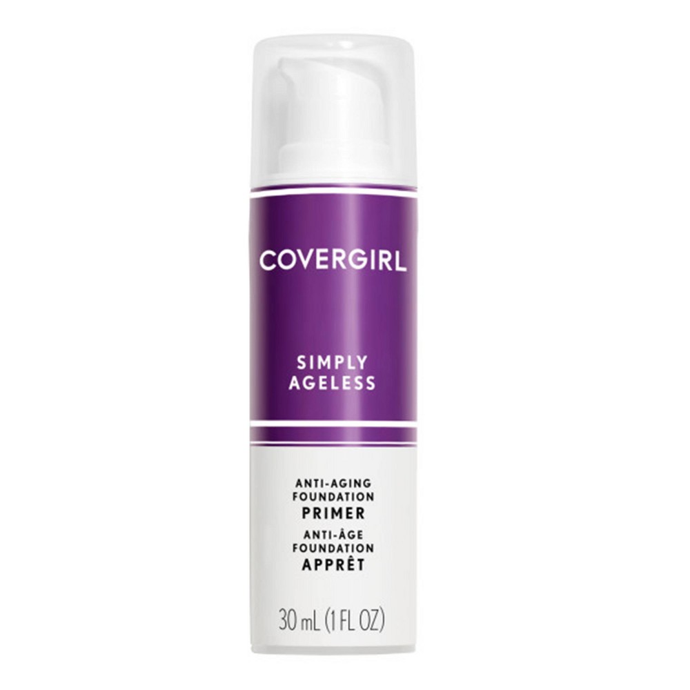 Photos - Other Cosmetics CoverGirl Simply Ageless Primer 100 1oz 