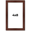 PosterPalooza | Panoramic Classic Modern Brown Frame - UV Acrylic, Foam Board Backing, Hanging Hardware - 2 of 4