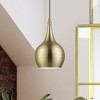 Livex Lighting Andes 1 - Light Pendant in  Antique Brass - 3 of 4