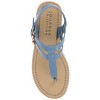 Journee Collection Womens Bianca Wedge Heel Buckle Sandals - 4 of 4