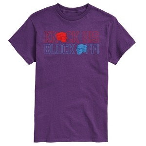 Men's - Rock 'Em Sock 'Em Robots - Knock His Block Off Short Sleeve Graphic T-Shirt - 1 of 4