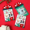 Big Dot of Happiness Christmas Pets - Cats and Dogs Holiday Party Money and Gift Card Sleeves - Nifty Gifty Card Holders - Set of 8 - 2 of 4