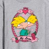 Men's - Hey Arnold! - Valentine's My Love Long Sleeve Graphic T-Shirt - image 2 of 4