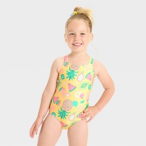 Toddler Girls' Multi Strap One Piece Swimsuit - Cat & Jack™ - 1 of 3