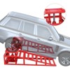 2 Pack Hydraulic Car Ramps Truck Ramps Lifts 5T 10000lbs Car Trailer Garage Vehicle Ramps Lifts for Car Repair - 4 of 4