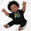 Paradise Galleries Black Reborn Doll 21 Boy Toddler Little Firecracker