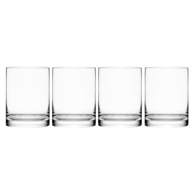 Lifetime Brands Mikasa 17 oz Clear Glass Lana Drinking Glass Set