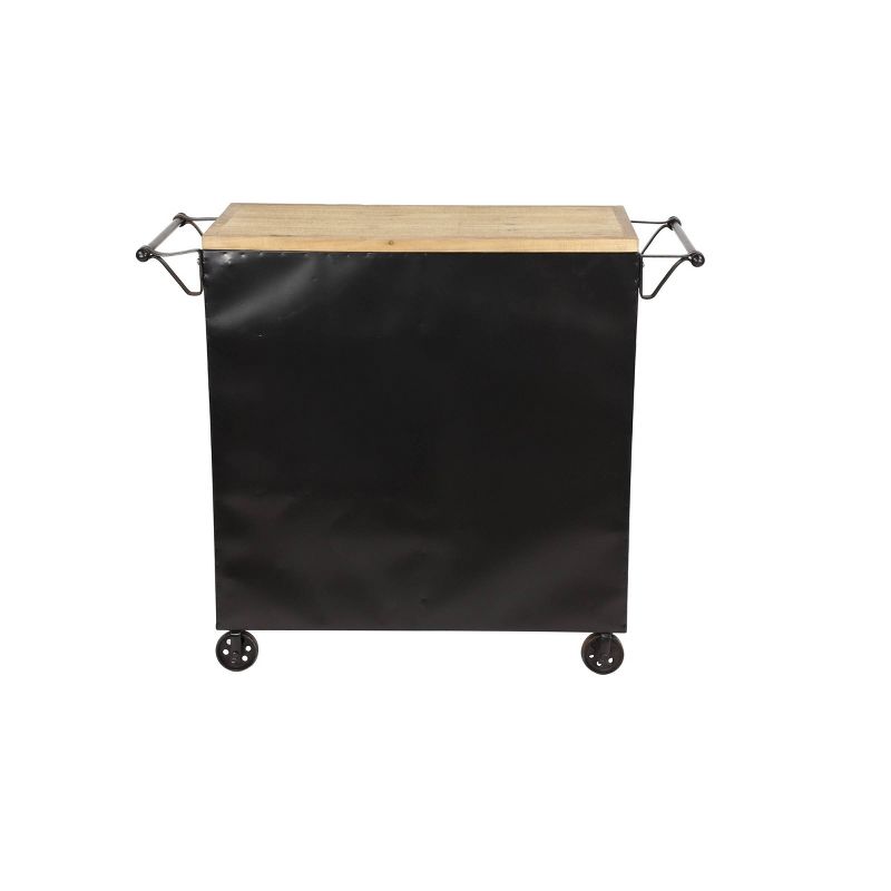 Industrial Rolling Cart Black - Olivia &#38; May, 6 of 25