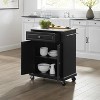 Compact Granite Top Kitchen Cart - Crosley - image 3 of 4