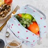 Lunch Bag for Women Men Cute Corduroy Lunch Tote Bags Reusable Insulated Lunch Box Large Capacity Reusable Insulated Cooler for Work Picnic or School - 4 of 4