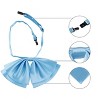 Allegra K Women's Pre-Tied Solid Adjustable Casual Uniform Bowknot Bowties - 4 of 4
