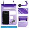 Unique Bargains Waterproof Beach Swimming Pool Phone Cover Dry Bags 2 Pcs - 3 of 4