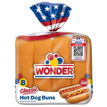 Wonder White Hot Dog Buns - 13oz/8ct
