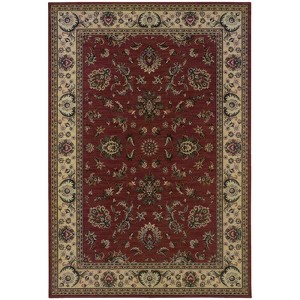 Oriental Weavers Ariana 311C3 Red/ Ivory Indoor Area Rug - 5'3" x 7'9" - 1 of 2