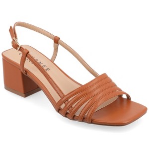 Journee Women's Shayana Medium and Wide Width Dress Sandals - 1 of 4