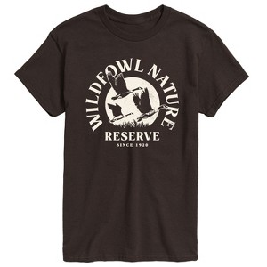 Men's - Instant Message - Wildfowl Nature Reserve Short Sleeve Graphic T-Shirt - 1 of 4