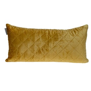 Parkland Collection,Milo Transitional Quilted Throw Pillow - 1 of 4