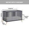 Oxford Baby Cozy Nest 3-In-1 Island Crib - 3 of 4