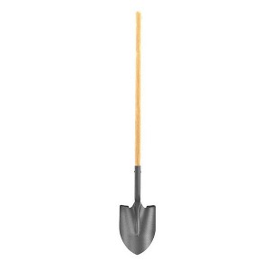 Bon Tool 28-141 Shovel - Round Point Closed Back 47-inch St Wood Handle - 1 of 3