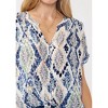 Women's Ikat Button-down Blouse - LOVESTITCH - 4 of 4