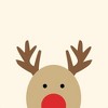 Allyson Johnson Reindeer Shower Curtain - Deny Designs - image 3 of 3