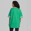 Women's Short Sleeve Oversized T-Shirt - Wild Fable™ Jade XS