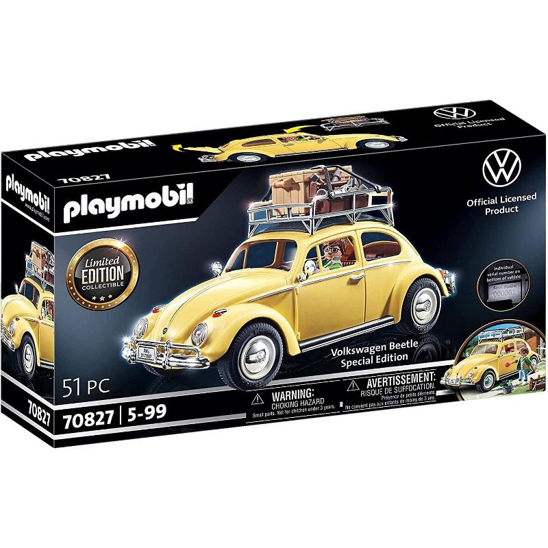 Playmobil Playmobil 70827 Volkswagen Beetle Special Edition Building Set, 2 of 5