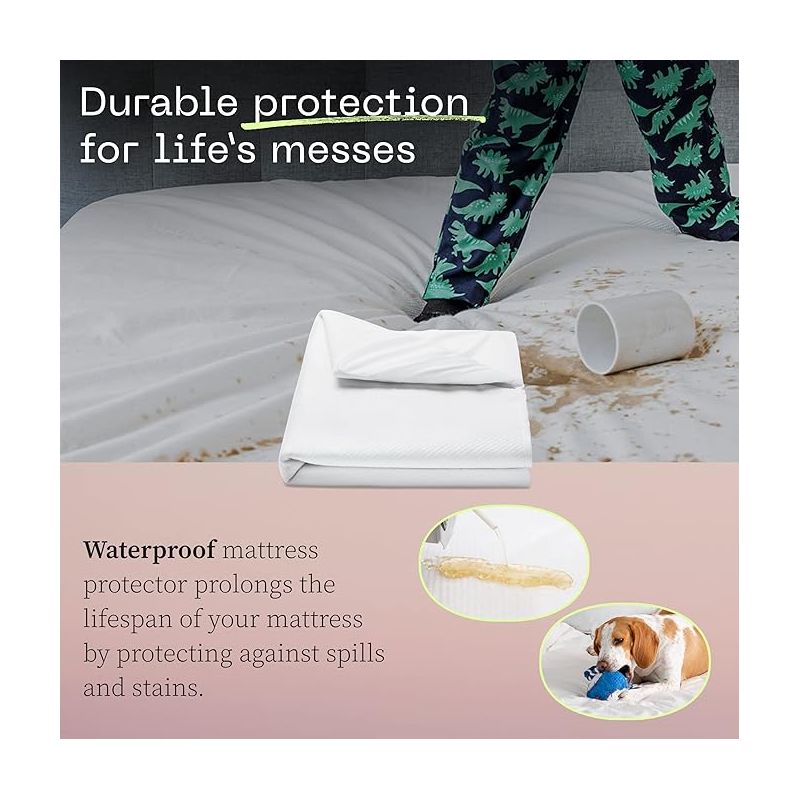 Coop Home Goods Ultra Luxe Waterproof Mattress Protector, 3 of 10