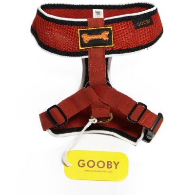 Gooby Sports Dog Harness, Large, Red