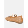 Warena Pin Buckle Strapped Ballerinas Women - 3 of 4