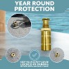 Poolzilla Pool Safety Cover Brass Anchors for Concrete and Pavers - Universal Fit - 3 of 3