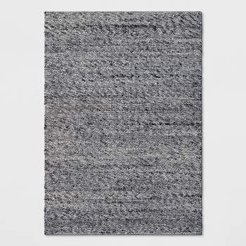 7'x10' Chunky Knit Wool Woven Rug Gray - Project 62™ : Target