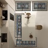 DOMETOUR Boho Kitchen Rugs Sets 4 Piece with Runner Floral Kitchen Floor Mat, Non Skid Washable Runner Rug for Kitchen Floor Sink - 3 of 4