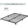 Jojoka Bed Frame, Heavy Duty Metal Platform with Steel Slats, Noise-Free, Under Bed Storage, No Box Spring Needed, Easy Assembly - 2 of 4