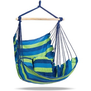 Sorbus hanging rope hammock swing chair for indoor & outdoor - 1 of 4