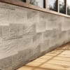 VEVOR Concrete Stamps Mat, 24 x 24 in, 7 pcs Concrete Texturing Skin Polyurethane Stamp Stone Tile Texture Mat, Blue - 2 of 4