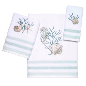 Avanti Linens Coastal Terrazzo 3-Piece Towel Set - 1 of 3