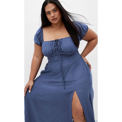 Women's Plus Size Abbigail Dress - blue | CITY CHIC