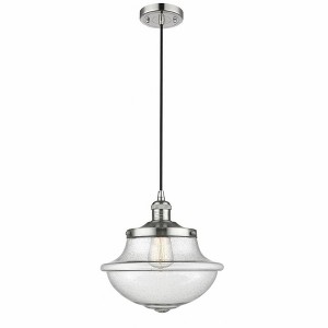 Oxford - 1 Light Cord Hung Mini Pendant In Traditional Style-11.5 Inches Tall and 11.75 Inches Wide - 1 of 1