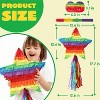 Star Pinata for Kids Birthday Party 12.6"x 12.6"x 3" Party Supplies for Cinco De Mayo, Fiesta Taco, Luau Event, Mexican Theme Decoration, Taco Tuesday - 3 of 4