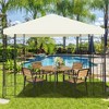 Costway 10'x10' Patio Gazebo Canopy Tent Steel Frame Shelter Patio Party Awning - image 2 of 4